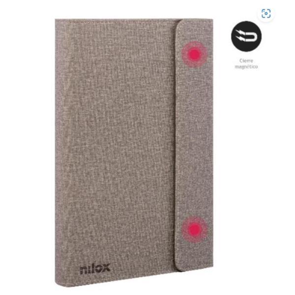 Nilox - Flip cover per tablet - poliestere …